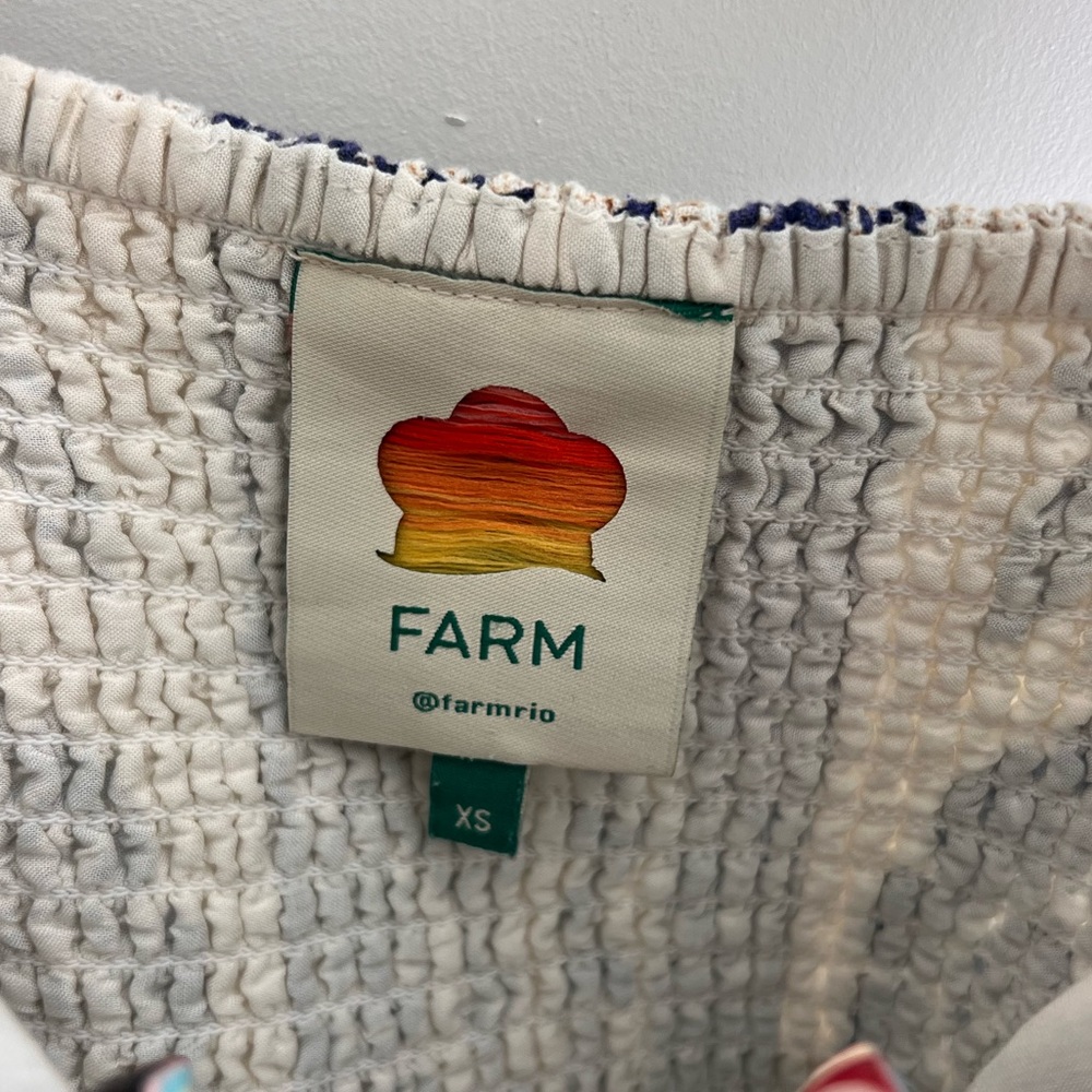 Farm Rio Blue Pineapple Garden Romper - Picture 6 of 6